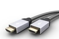 Goobay 75603 HDMI kabel 1,5 m HDMI Type A (Standaard) Zwart, Grijs