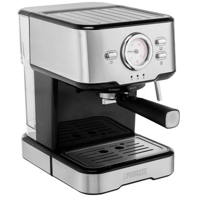 Princess 01.249412.01.001 Capsulemachine RVS, Zwart Nespresso