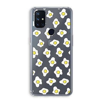 Spiegeleitjes: OnePlus Nord N10 5G Transparant Hoesje
