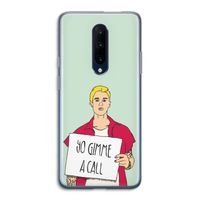 Gimme a call: OnePlus 7 Pro Transparant Hoesje