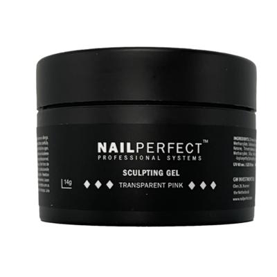 NailPerfect Gel LED/UV Sculpting Gel Transparant Pink 14gr NailPerfect Gel LED/UV Sculpting Gel Transparant Pink 14gr