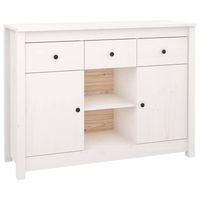 The Living Store Dressoir - Musthave - Meubelen - 100 x 35 x 74.5 cm - Massief grenenhout - thumbnail