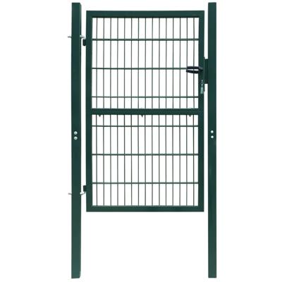 Poort dubbelstaafmat (enkel) 106x230 cm groen