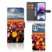 Motorola Moto G100 Hoesje Tulpen