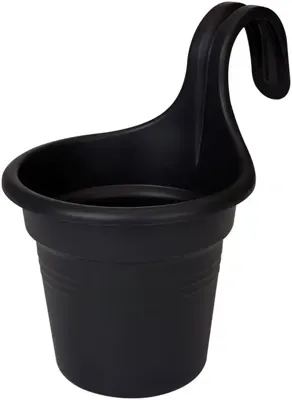 Elho green basics hangpot 18 cm zwart