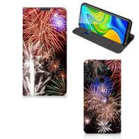 Xiaomi Redmi Note 9 Hippe | Standcase | Vuurwerk
