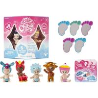 Verzamelbare babyminifiguren - BANDAI - BIBI CHIBIS - Pak van 5 - Willekeurig model - 5 chibifiguren, waaronder 3 mysterieuze figuren