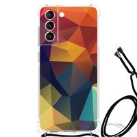 Samsung Galaxy S21 FE Shockproof Case Polygon Color