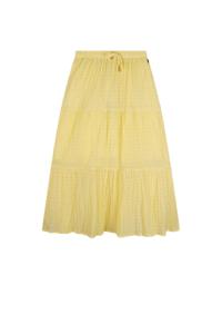 NoNo zomer maxi rok meisjes - geel - Neal