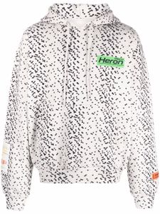 Heron Preston veste de sport à patch logo - Gris