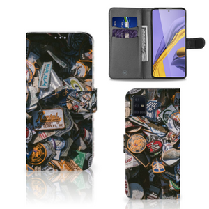 Samsung Galaxy A51 Telefoonhoesje met foto Badges