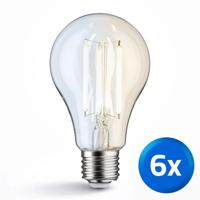 Slimme filament LED lamp van Milight - Dual white 7W E27 fitting - A60 model voordeelset van 6