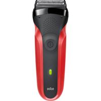 Braun Series 3 300s 81569932 Folie-scheerapparaat Rood, Zwart