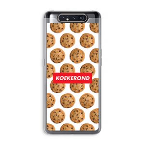 Koekerond: Samsung Galaxy A80 Transparant Hoesje