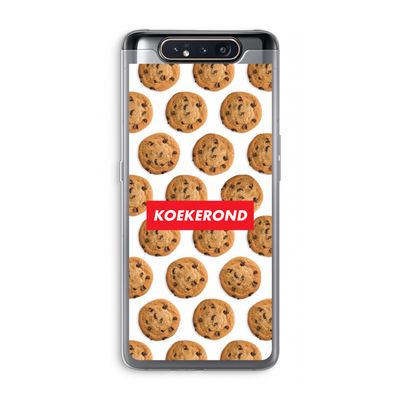 Koekerond: Samsung Galaxy A80 Transparant Hoesje