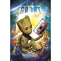 Poster Marvel Guardians of the Galaxy Vol 2 Groot 61x91,5cm