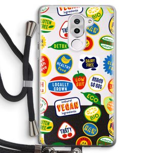 Fruitsticker: Honor 6X Transparant Hoesje met koord