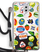 Fruitsticker: Honor 6X Transparant Hoesje met koord