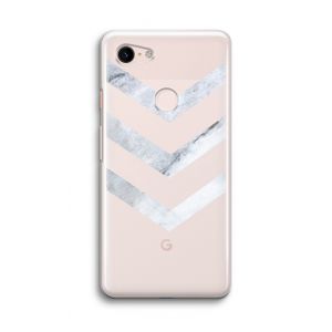Marmeren pijlen: Google Pixel 3 Transparant Hoesje