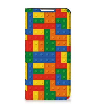 Samsung Galaxy S22 Plus | Hoesje met Magneet | Blokken Samsung Galaxy S22 Plus | Hoesje met Magneet | Blokken