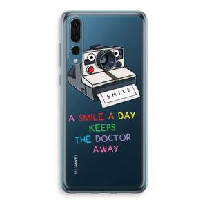Smile: Huawei P20 Pro Transparant Hoesje
