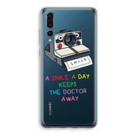 Smile: Huawei P20 Pro Transparant Hoesje Smile: Huawei P20 Pro Transparant Hoesje