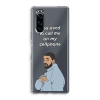 Hotline bling: Sony Xperia 5 Transparant Hoesje
