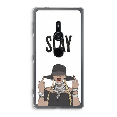 Slay All Day: Sony Xperia XZ2 Transparant Hoesje