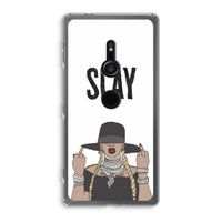 Slay All Day: Sony Xperia XZ2 Transparant Hoesje
