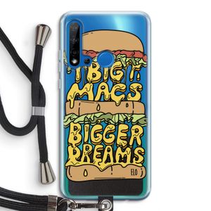 Big Macs Bigger Dreams: Huawei P20 Lite (2019) Transparant Hoesje met koord