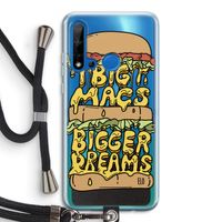 Big Macs Bigger Dreams: Huawei P20 Lite (2019) Transparant Hoesje met koord