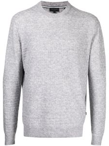 Ted Baker pull Lentic texturé - Gris