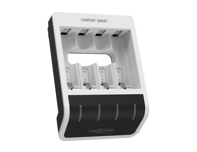 Ansmann Comfort smart lader - nimh aa en aaa