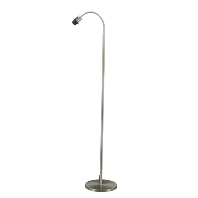 Flexi 1 lichts nickel vloerlamp