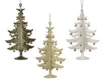 Decoris Kersthanger boom kunststof 13cm