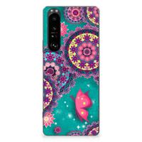 Sony Xperia 1 III | Hoesje maken | Cirkels en Vlinders