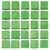 Glorex hobby mozaieken maken steentjes/tegels - 238x - groen - 0.5 x 0.5 x 0.2 cm - zelfklevend