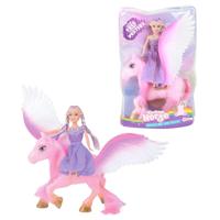 Toi Toys Tienerpop 15cm met pegasus Toi Toys Tienerpop 15cm met pegasus