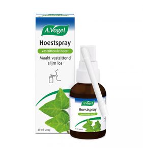 Hoestspray vastzittende hoest