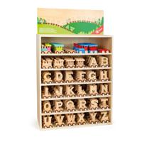 Small Foot Letter trein display gevuld, 180dlg
