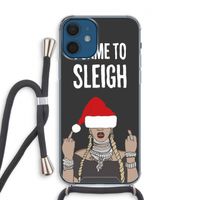 Came To Sleigh: iPhone 12 Transparant Hoesje met koord