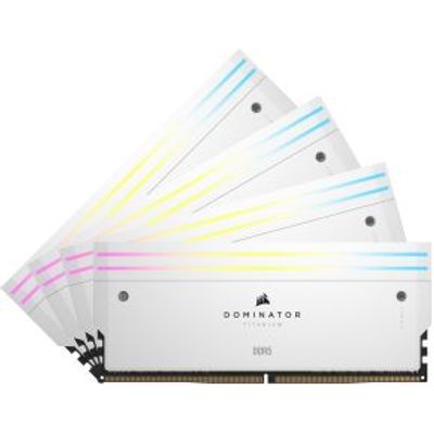 Corsair DDR5 Dominator Titanium 4x16GB 6000 White