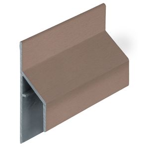 Keralit trim/kraal aansluitprofiel Bruingrijs (2810) (gevelbekleding)