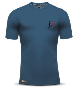 FC Kluif - Bobby Hooligan T-Shirt - Blauw