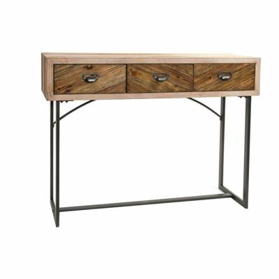 Wandtafel DKD Home Decor Metaal Hout (110 x 32 x 85 cm)