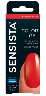 Sensista Color Gel Red Hot Chillies