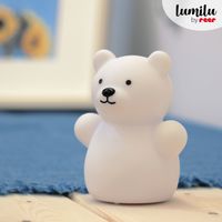 reer lumilu Mini Zoo babynachtlamp Vrijstaand Wit LED - thumbnail