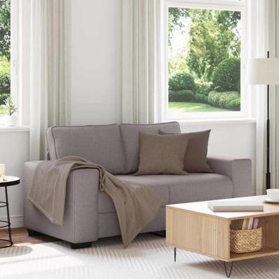 2-zitsbank Taupe 120 cm Stof