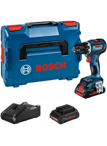 Bosch Blauw GSR 18V-90 C | accuschroefboormachine + GCY 42 bluetooth module in L-Boxx 136 | (2x 4,0 AH accu + lader) - 06019K6005