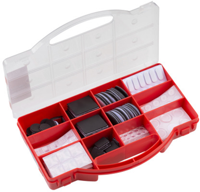 Werkzeyt assortiment vilt+doppen 330-delig w - wu0647060